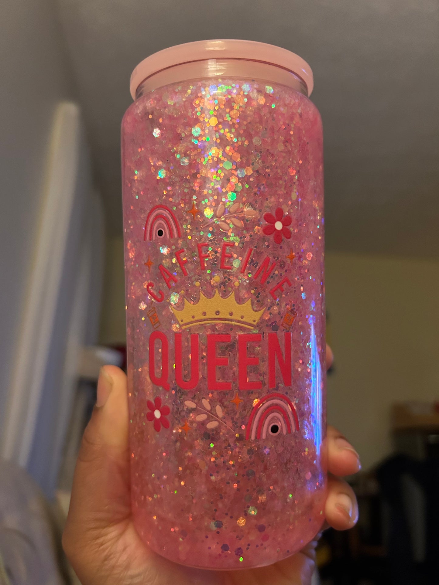 Pretty pink caffeine Queen